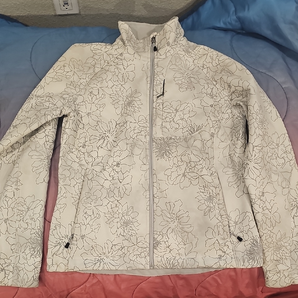 The North Face Women's Floral White Ski Jacket